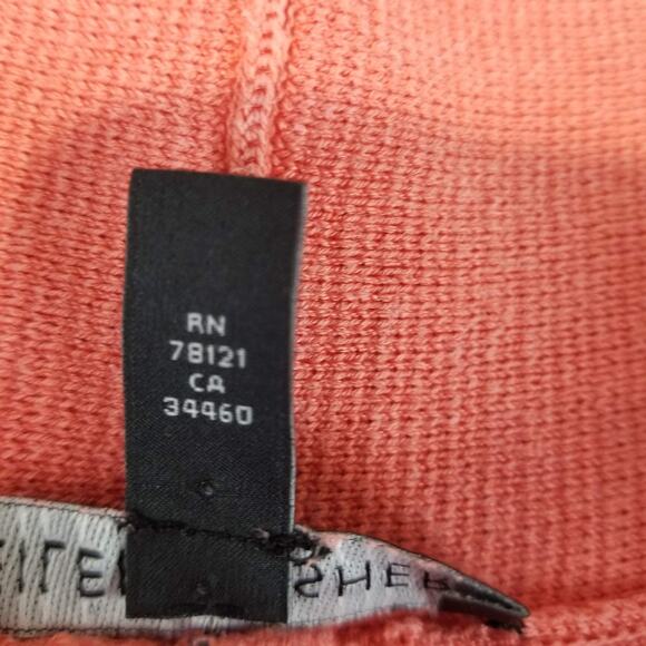 Eileen Fisher Cardigan Womens Small Coral Silk Organic Cotton Interlock Knit - Picture 5 of 9